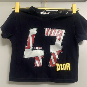 Y2K Dior Baby-T Crop Top